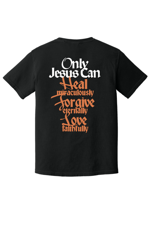 "Only Jesus" T-Shirt (Black)