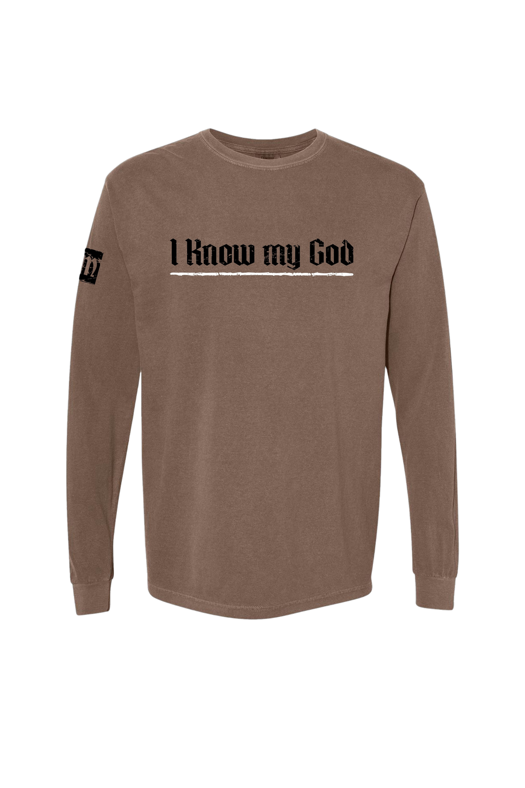 "He's Not Done" Long-Sleeve Tee