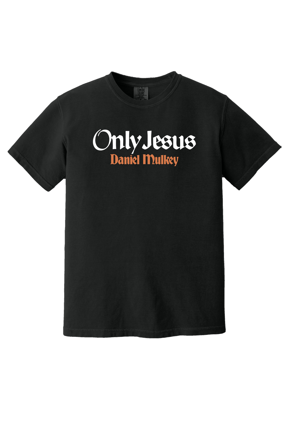 Only Jesus Tee - Black front