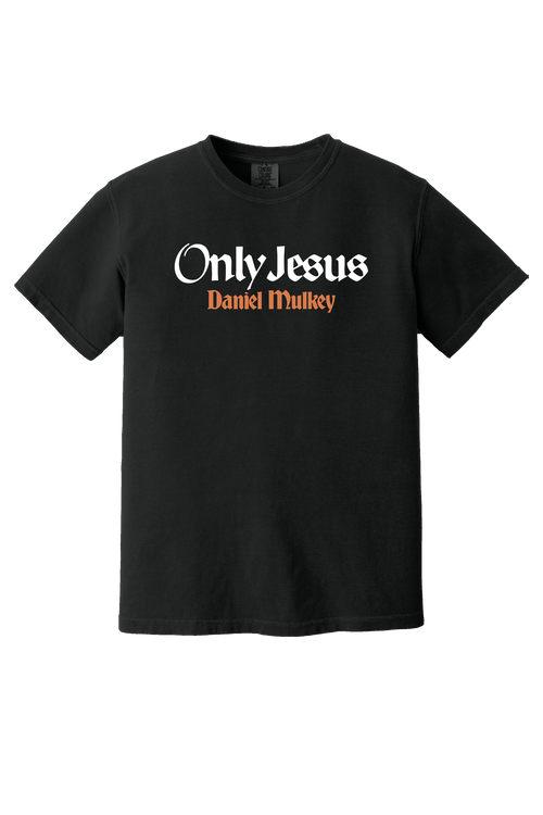 Only Jesus Tee - Black front